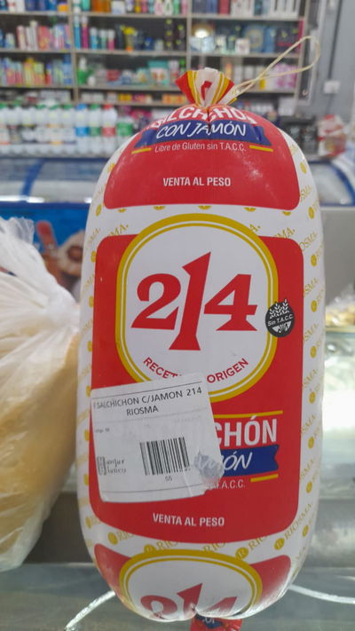 214 Salchichón C/Jamón x 100g