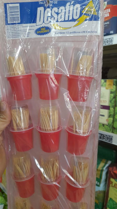 Escarbadientes x 1uni.
