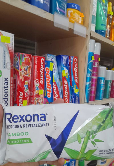 Rexona Jabón Corporal de Bamboo x 3uni. 120g