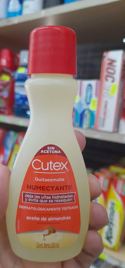 Cutex Quitaesmalte Humectante x 50ml
