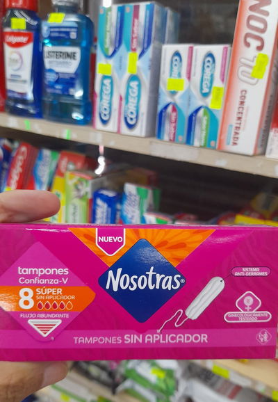 Nosotras Tampones Super x 8uni.