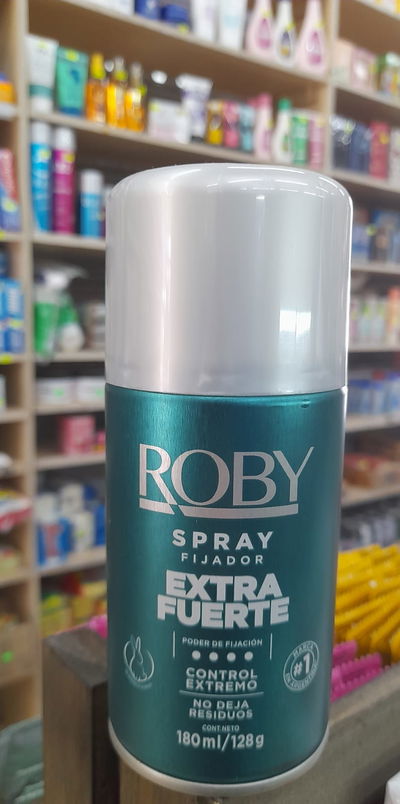 Roby Spray Fijador Extra Fuerte x 180ml