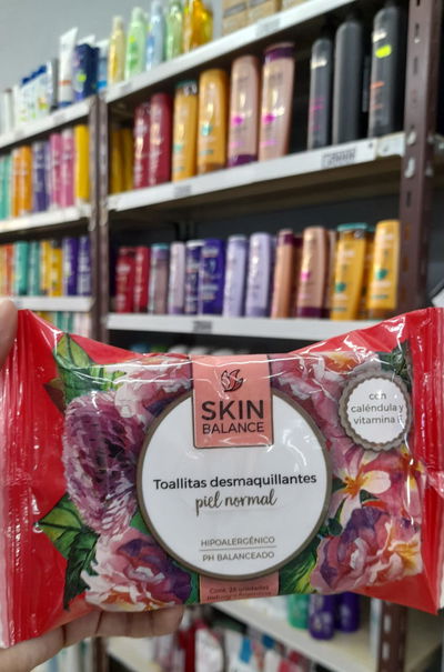 Skin Balance Toallitas Desmaquillantes C/Caléndula x 25uni.