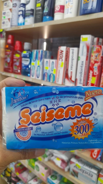 Seiseme Jabón Para Lavar Ropa x 300g