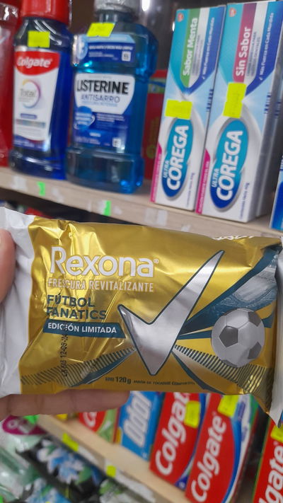 Rexona Jabón Fútbol Fanatics Edición Limitada x 120g