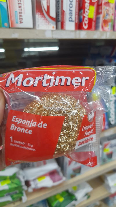 Mortimer Esponja de Bronce Para Lavar x 1uni.
