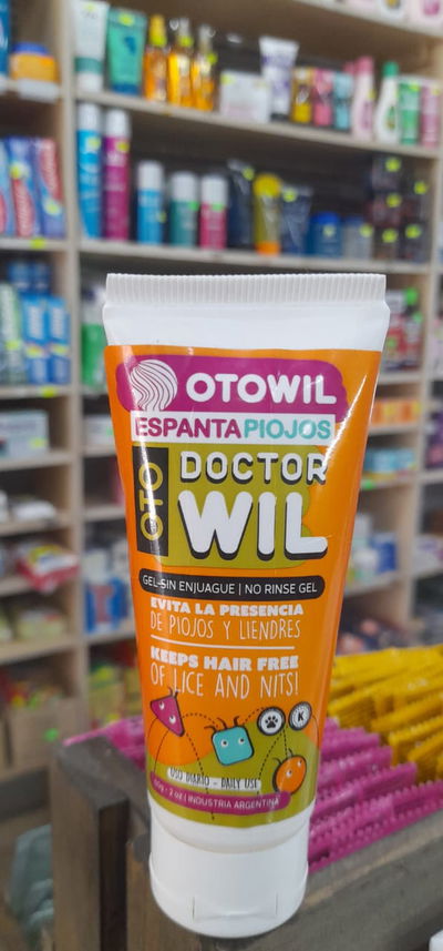 Otowil Gel S/Enjuague Para Piojos y Liendres x 60g
