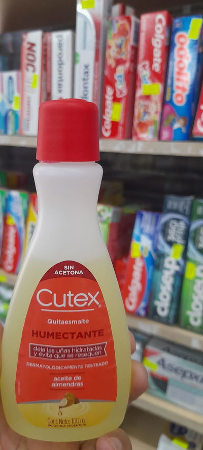 Cutex Quitaesmalte Humectante x 100ml
