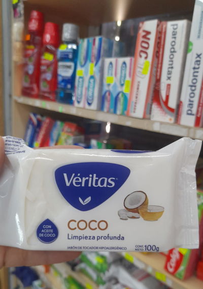 Véritas Jabón Corporal C/Aceite de Coco x 100g