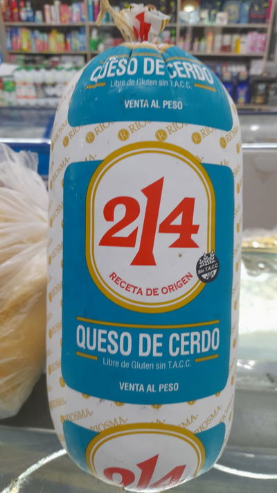 214 Queso de Cerdo x 100g
