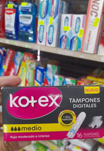 Kotex Tampones Medio x 16uni.