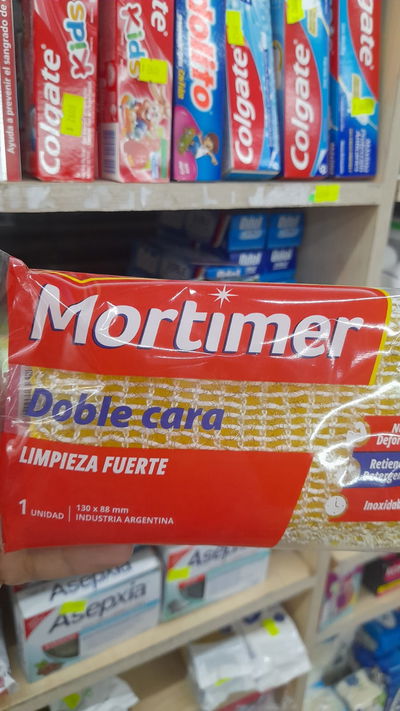 Mortimer Esponja Doble Cara x 1uni.