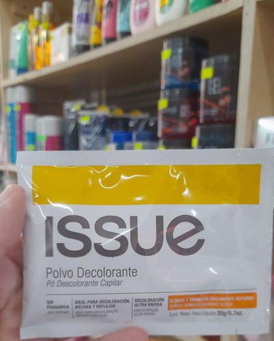 Issue Polvo Decolorante Capilar x 20g+Activador en Crema x47ml
