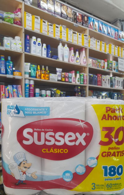 Sussex Rollo de Cocina Clásico x 3 Pack Ahorro 