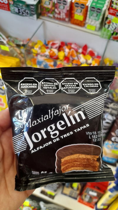 Maxialfajor Jorgelín Chocolate x3  85g
