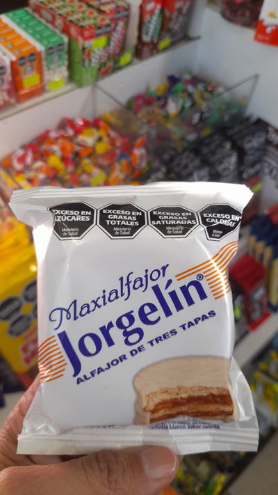 Maxialfajor Jorgelín x3 Blanco   85g