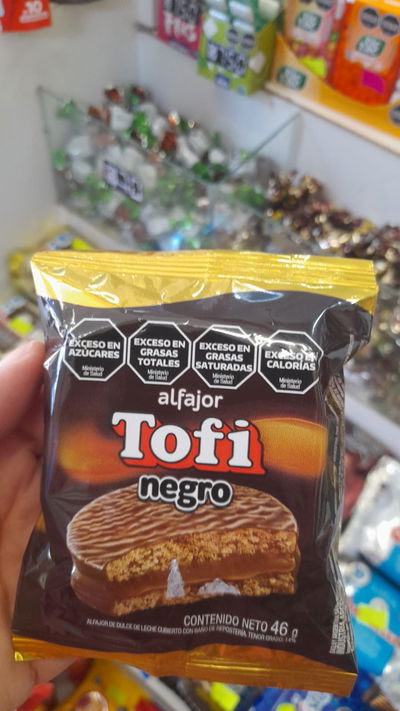 Alfajor Tofi Negro x 46g
