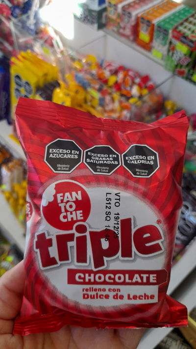 Fantoche Alfajor Triple Chocolate x 85g