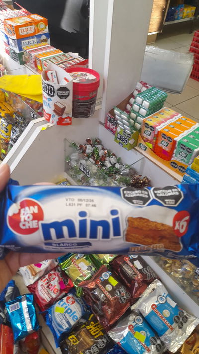 Fantoche Mini Blanco x 6uni.