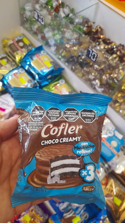 Alfajor Cofler Choco Creamy x3  60g