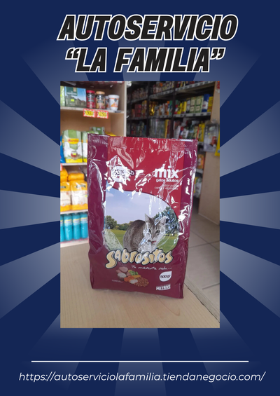 Promo Sabrositos Para Gatos Adultos x 500g