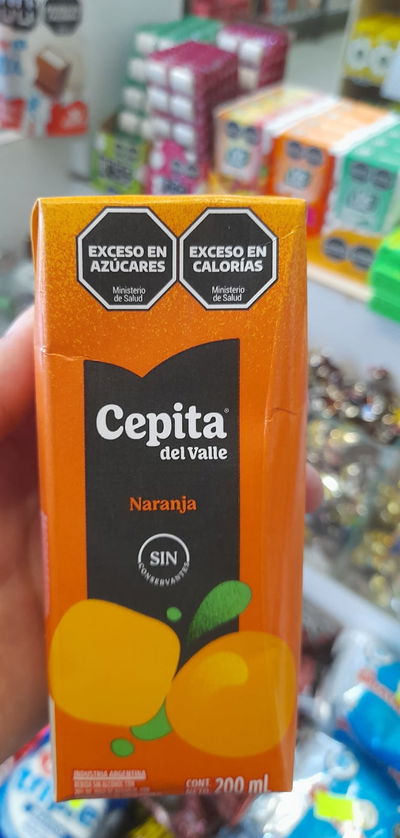 Cepita Del Valle Jugo en Tetrabrick Naranja x 200ml