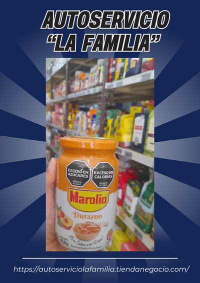 Promo Marolio Mermelada de Durazno x 454g