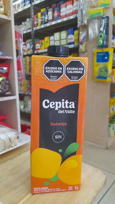 Cepita Del Valle Jugo en Tetrabick Naranjax1L
