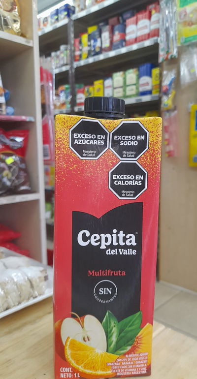 Cepita Del Valle Jugo Multifruta en Tetrabrick x 1L