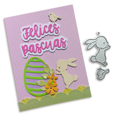 Troqueles Conejito y Pajarito