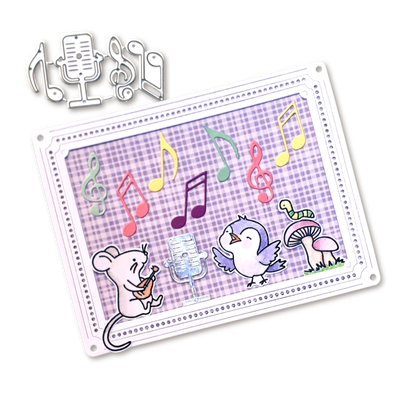 Troqueles Notitas Musicales