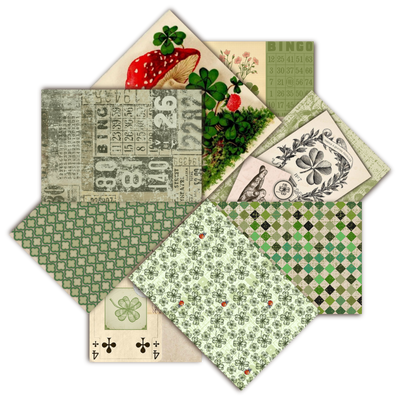 Set de 8 Papeles Buena Fortuna