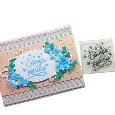 Sello Energía Positiva | Scrapbooking Y Journaling