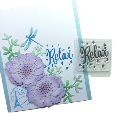 Sello Relax | Scrapbooking y Journaling