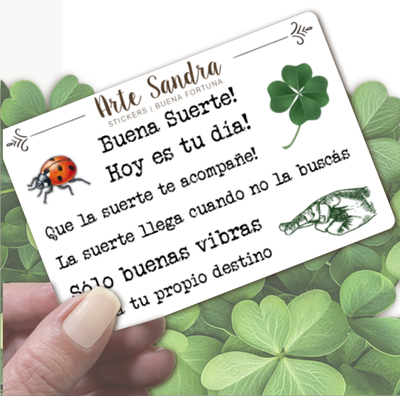 Stickers CRISTAL Buena Fortuna