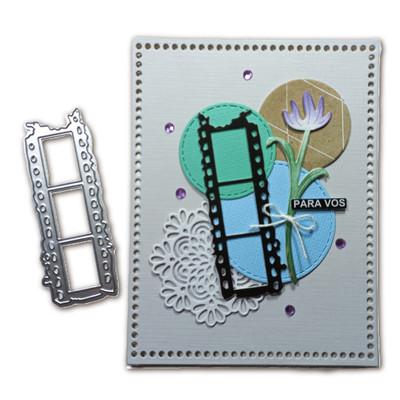 Troquel Tira De Film Vintage