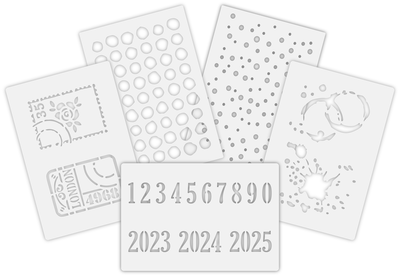 Combo Sténciles (5 unidades)