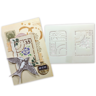 Stencil Estampillas