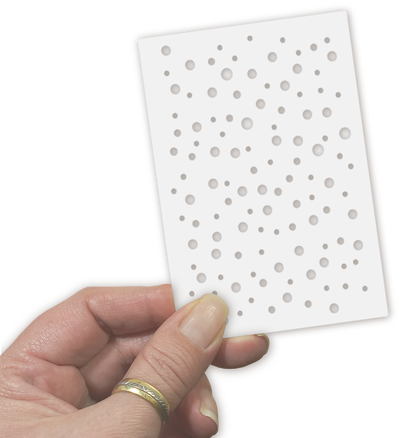 Stencil Mil Puntitos (Doble uso!)