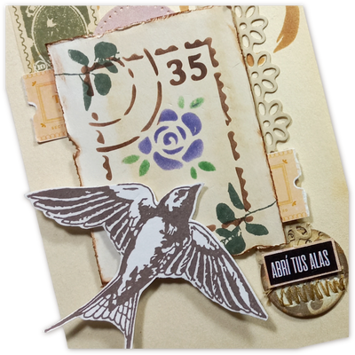 Stencil Estampillas