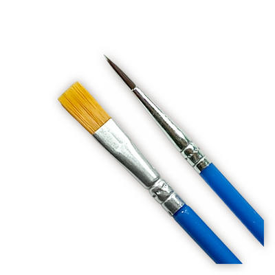 Set de 2 Pinceles para artesanías