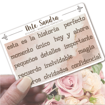 Stickers Momentos Perfectos