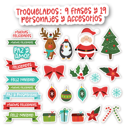Troquelados Navidad Vibrante