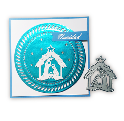 Troquel Pesebre Navidad