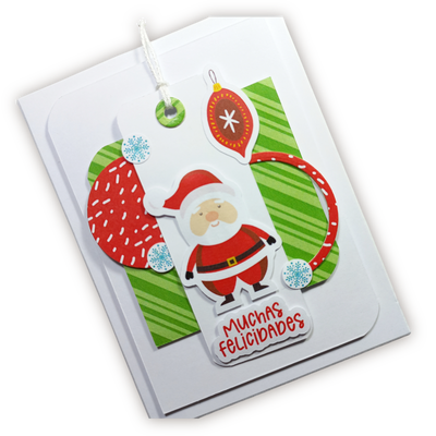 Set de 4 Papeles Navidad Vibrante