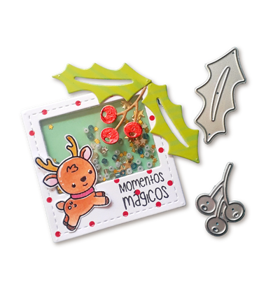 Muérdago Navidad Con Frutitos