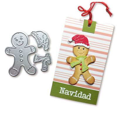 Troquel Muñequito de Jengibre Navidad