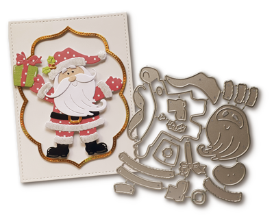 Troqueles Papá Noel con Regalito