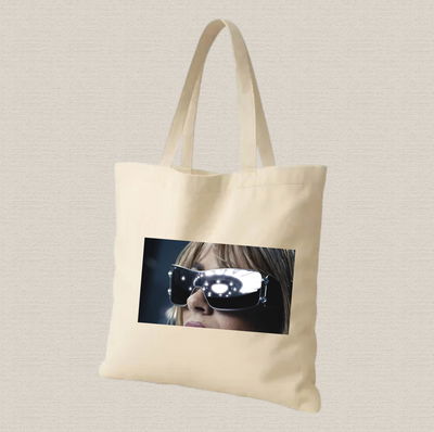 Tote bag de lienzo 35x40cm Tini anteojo estampado dtf