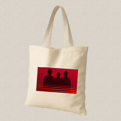 Tote bag de lienzo 35x40cm Soda Stereo ecos imagen estampado dtf